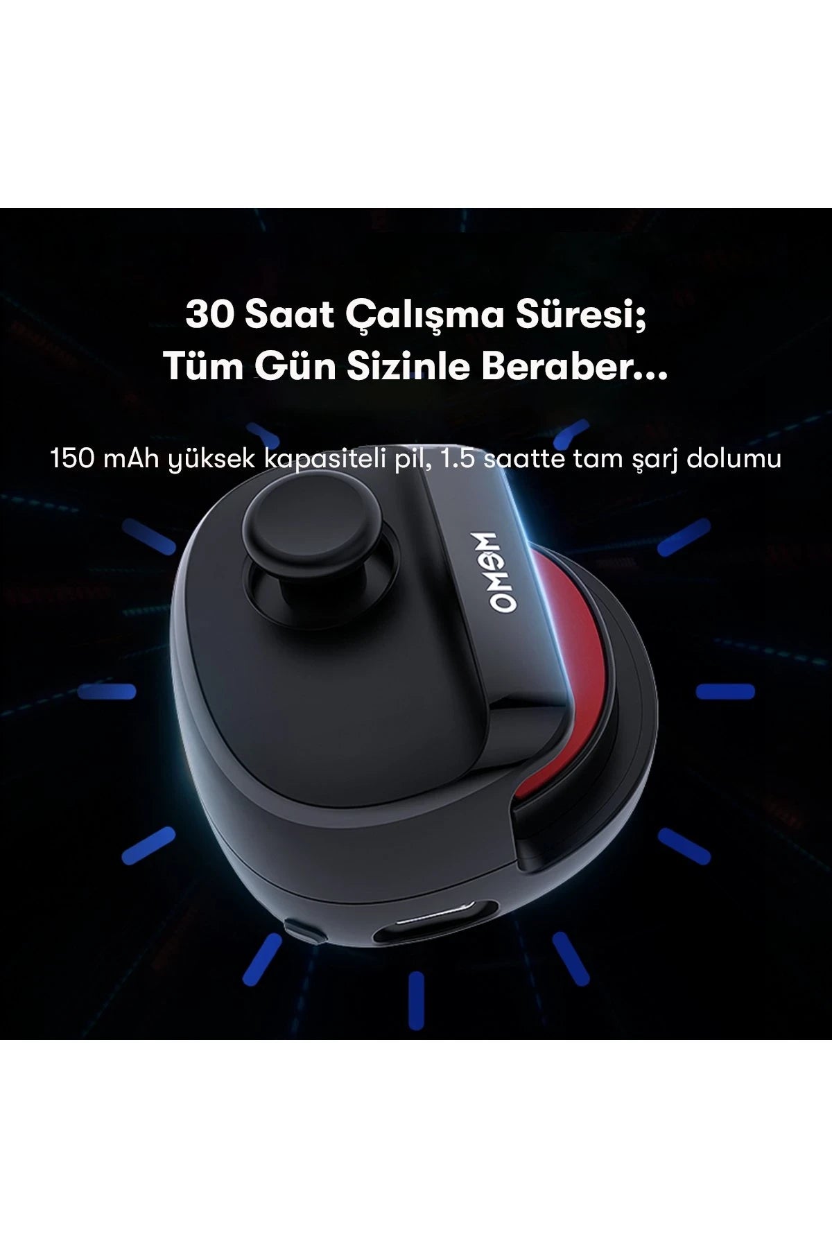 Memo MB01 – Hafif, Kablosuz Fiziksel Joystick: 12-bit ADC Kontrol & USB-C Şarj