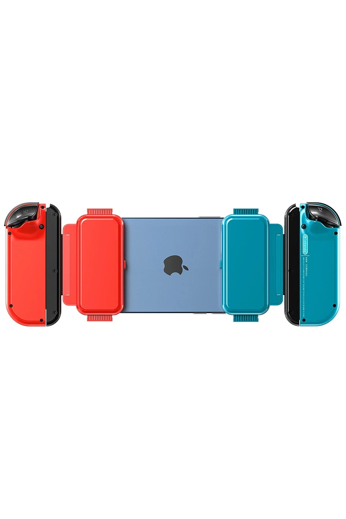 Memo N1 – Joycon Stili Telefon Tutucu: Kızıl-Mavi Enerji, Esnek Kavrayış