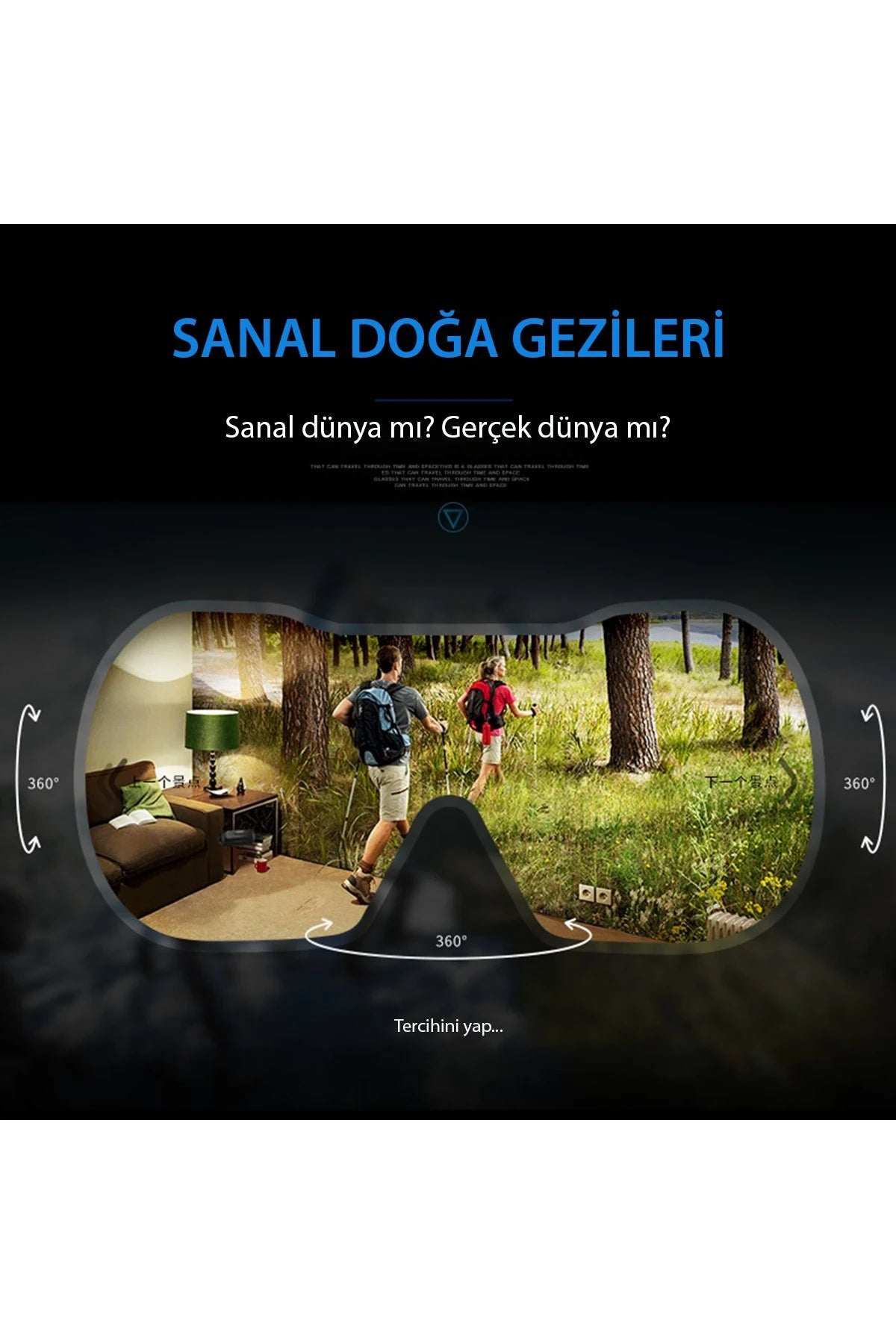 Shinecon SC-G02ED 3D Sanal Gerçeklik Gözlüğü