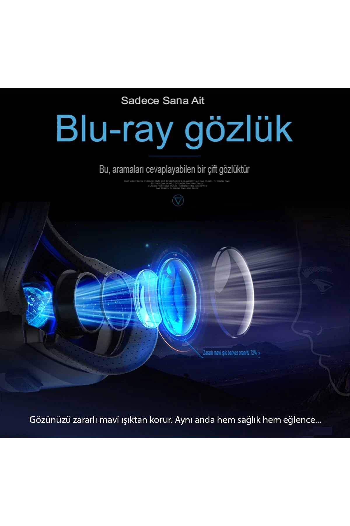 Shinecon SC-G02ED 3D Sanal Gerçeklik Gözlüğü