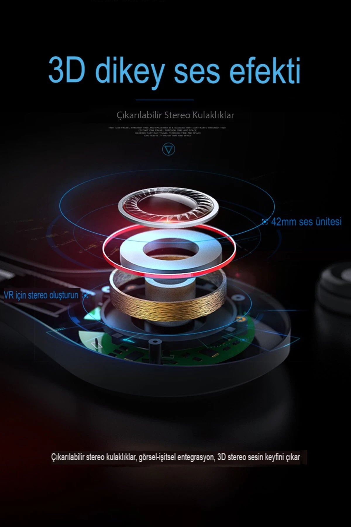 Shinecon SC-G02ED 3D Sanal Gerçeklik Gözlüğü