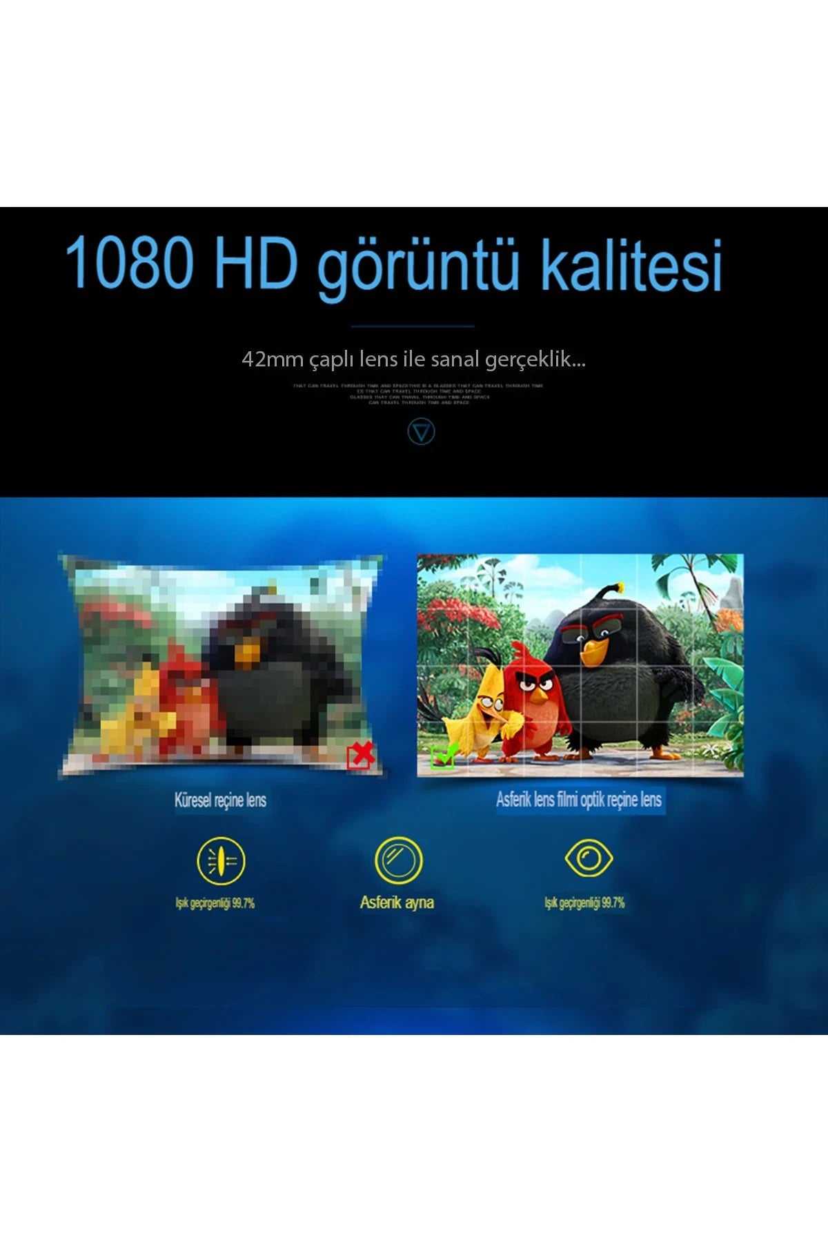 Shinecon SC-G02ED 3D Sanal Gerçeklik Gözlüğü