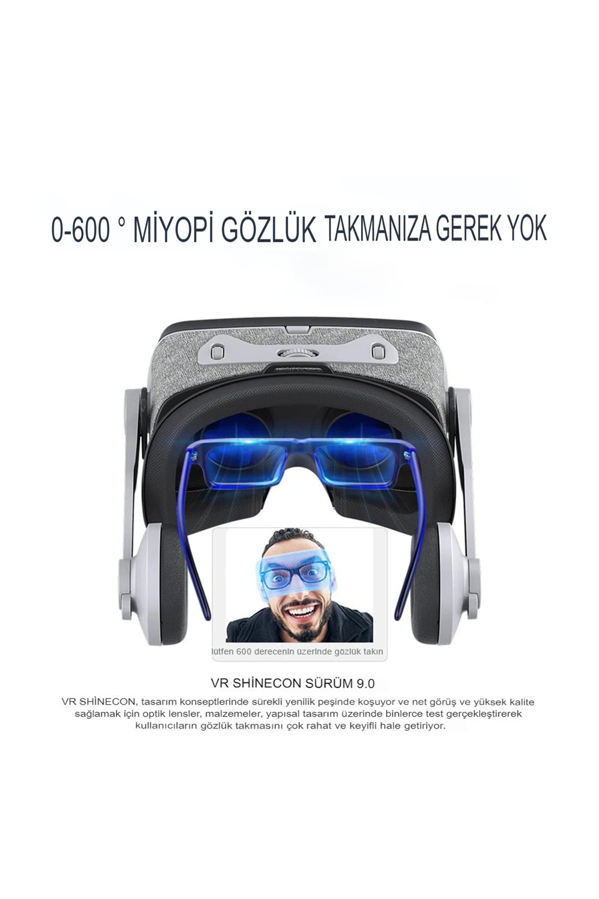 Shinecon SC-G07E 3D Sanal Gerçeklik Gözlüğü