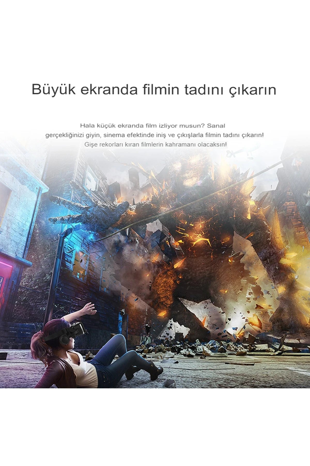 Shinecon SC-G04E 3D Sanal Gerçeklik Gözlüğü