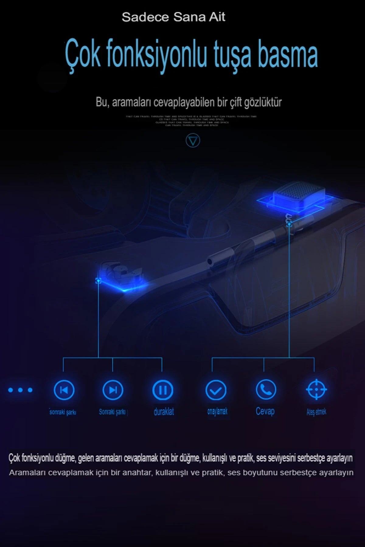 Shinecon SC-G02ED 3D Sanal Gerçeklik Gözlüğü