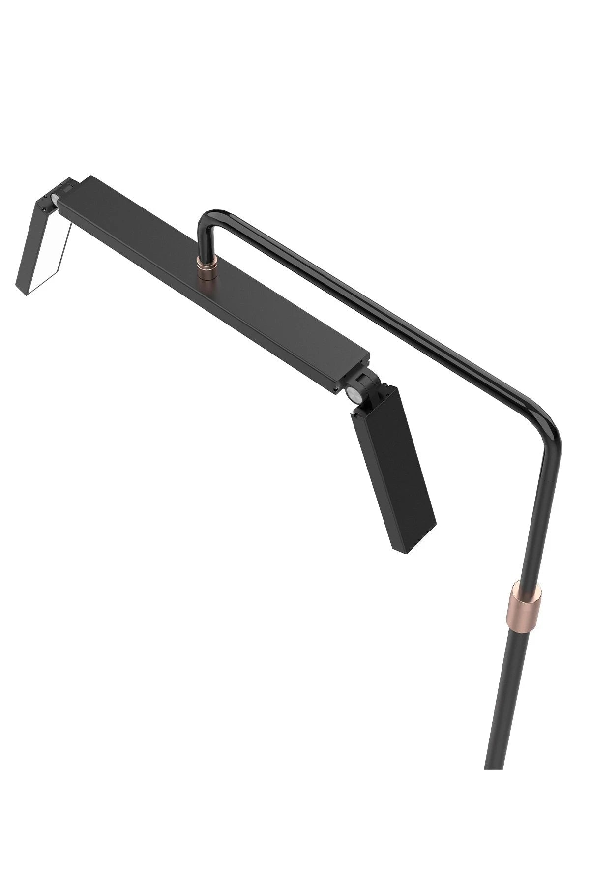 HD-M9X – 93 cm Yarım Ay LED Güzellik Işığı (308 LED, 40 W, 3000–6000 K, Alüminyum/ABS)