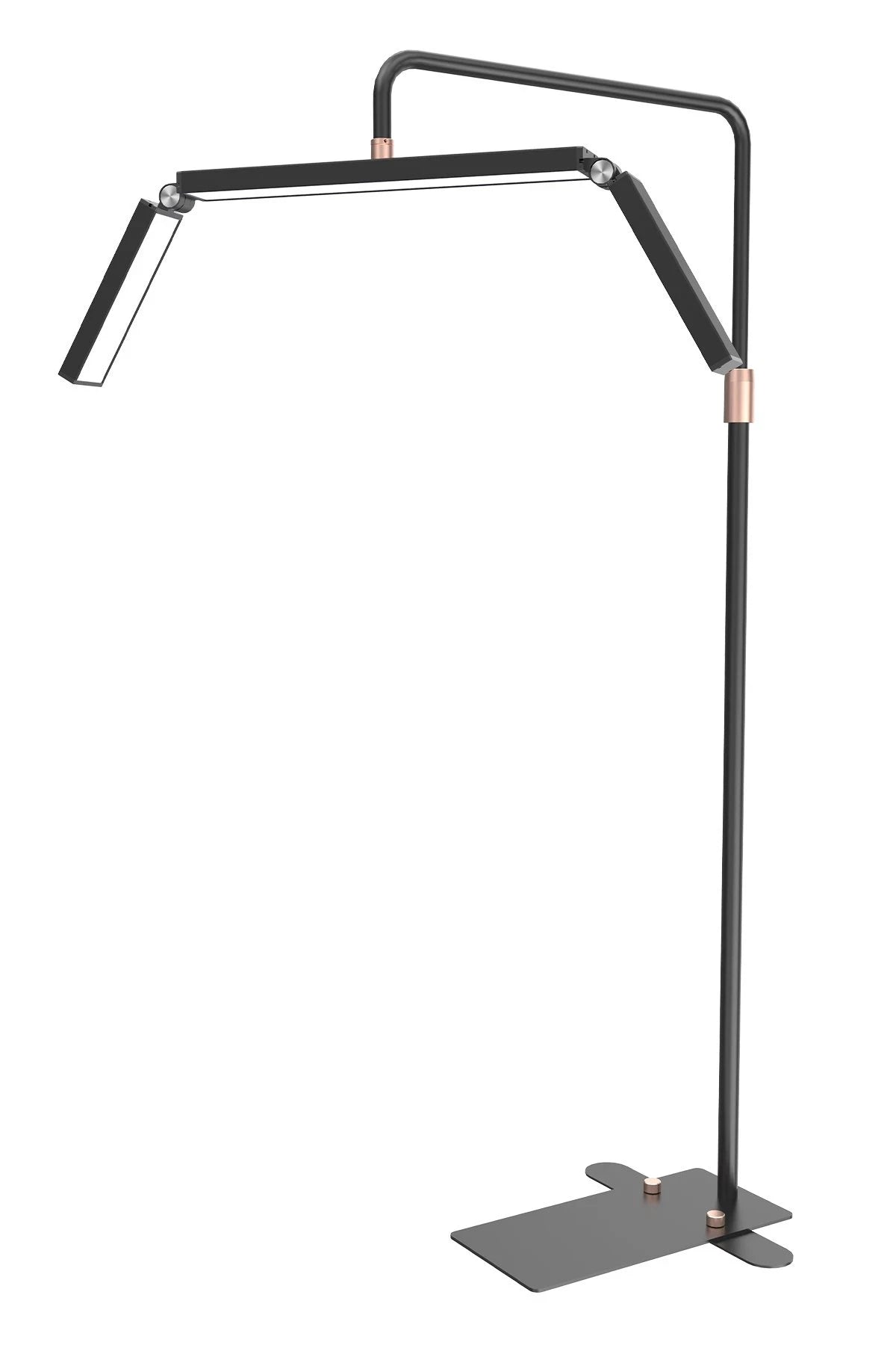 HD-M9X – 93 cm Yarım Ay LED Güzellik Işığı (308 LED, 40 W, 3000–6000 K, Alüminyum/ABS)