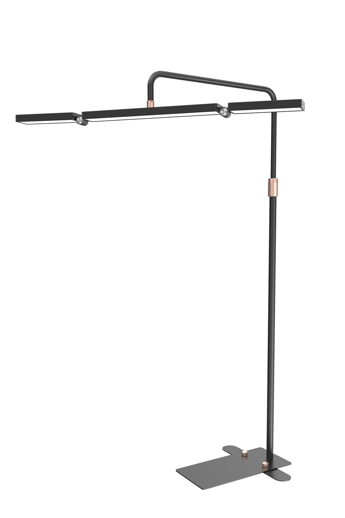 HD-M9X – 93 cm Yarım Ay LED Güzellik Işığı (308 LED, 40 W, 3000–6000 K, Alüminyum/ABS)