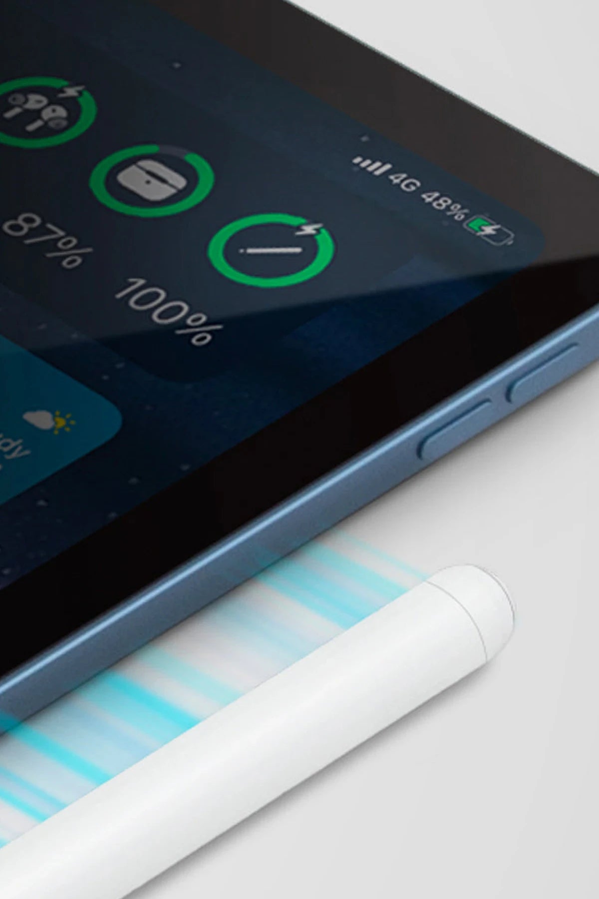 Pixo Lite 2.0 iPad Kalemi – 1,5 mm Ultra Uç, Tilt Hassasiyeti, Manyetik & Type-C Şarj