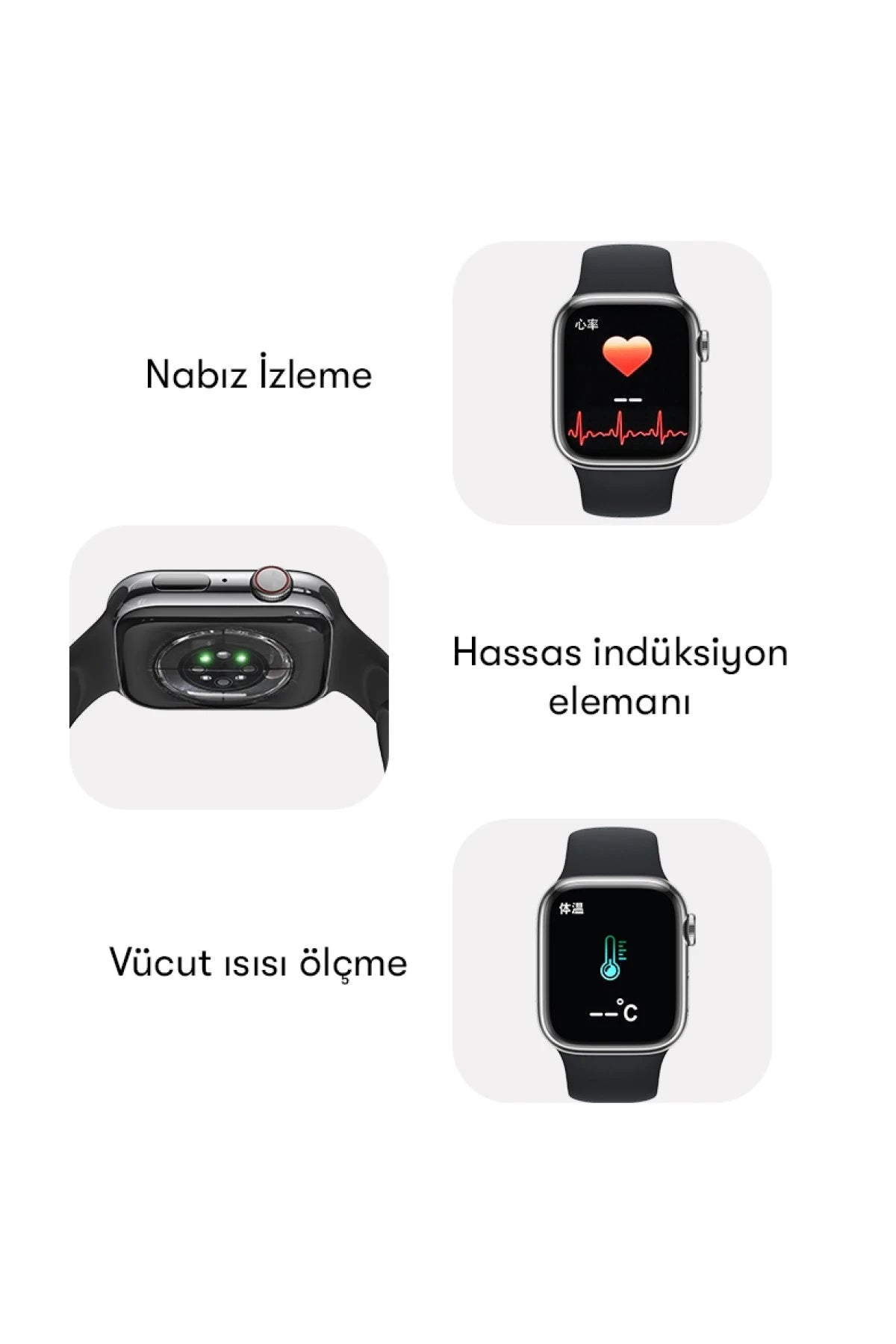 IO18 – 1.96″ IPS Akıllı Saat | IP68 Su Direnci & Kablosuz Arama