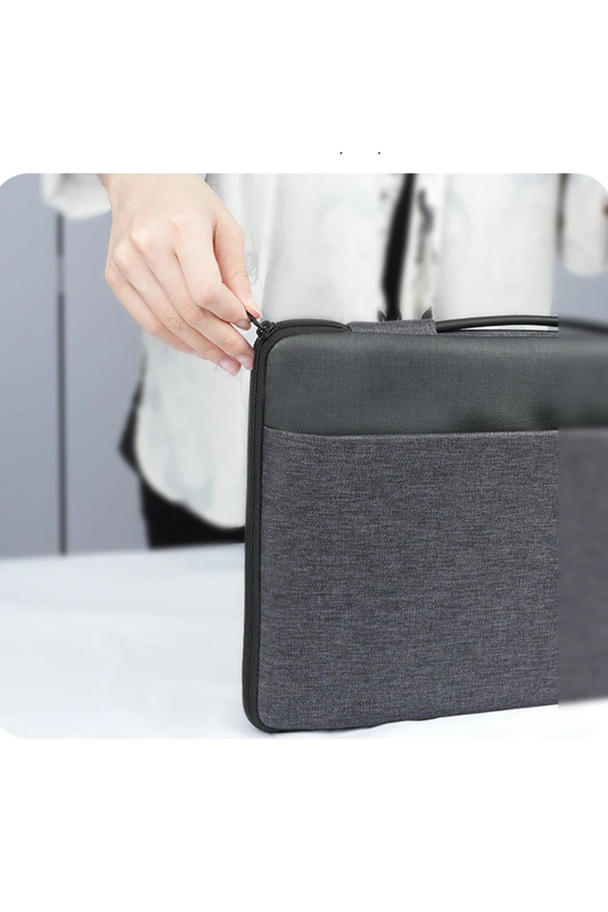 WB29 Polyester 600D Kumaşlı 14 inç Laptop Çantası