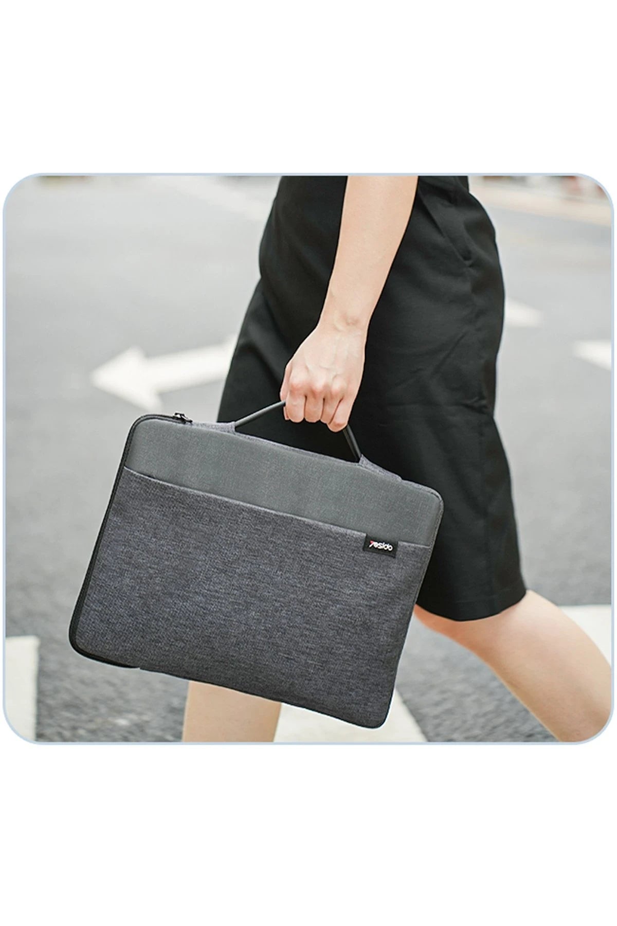 WB29 Polyester 600D Kumaşlı 14 inç Laptop Çantası