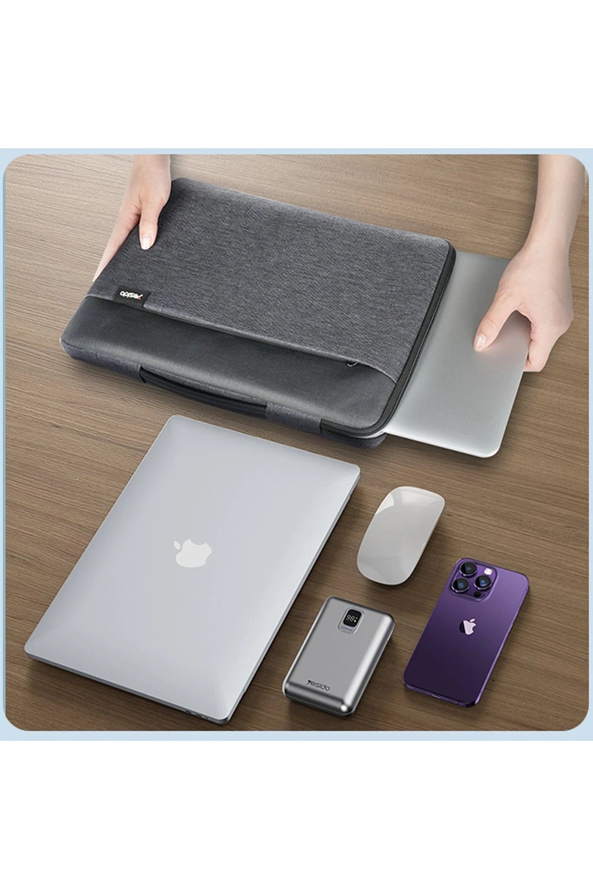 WB29 Polyester 600D Kumaşlı 14 inç Laptop Çantası