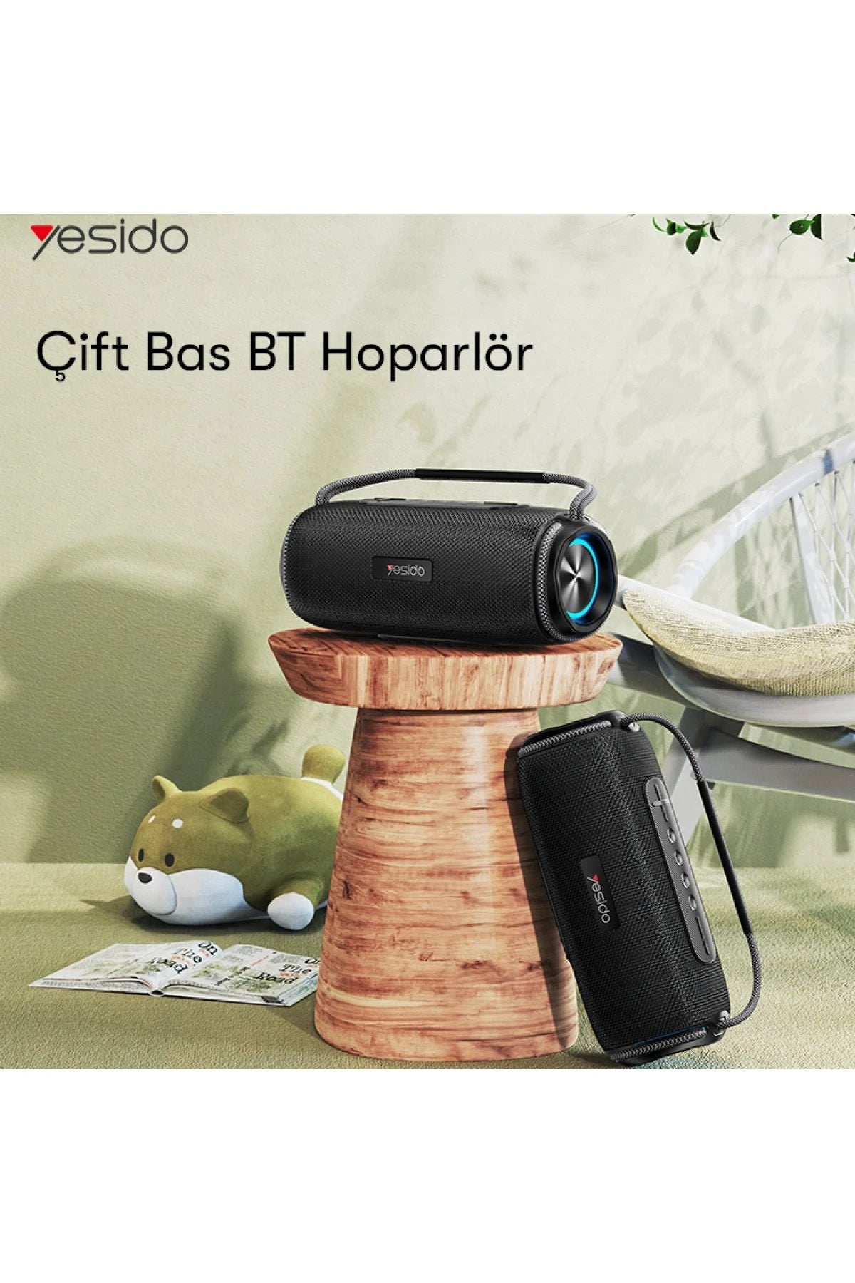 YSW11 – El Fenerli 40 W Bluetooth Hoparlör | 5200 mAh Batarya & IPX6 Dayanıklılık