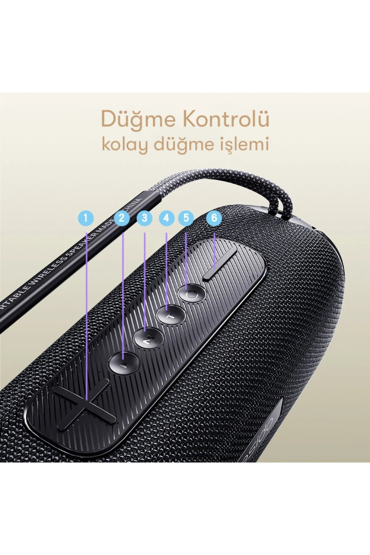 YSW11 – El Fenerli 40 W Bluetooth Hoparlör | 5200 mAh Batarya & IPX6 Dayanıklılık