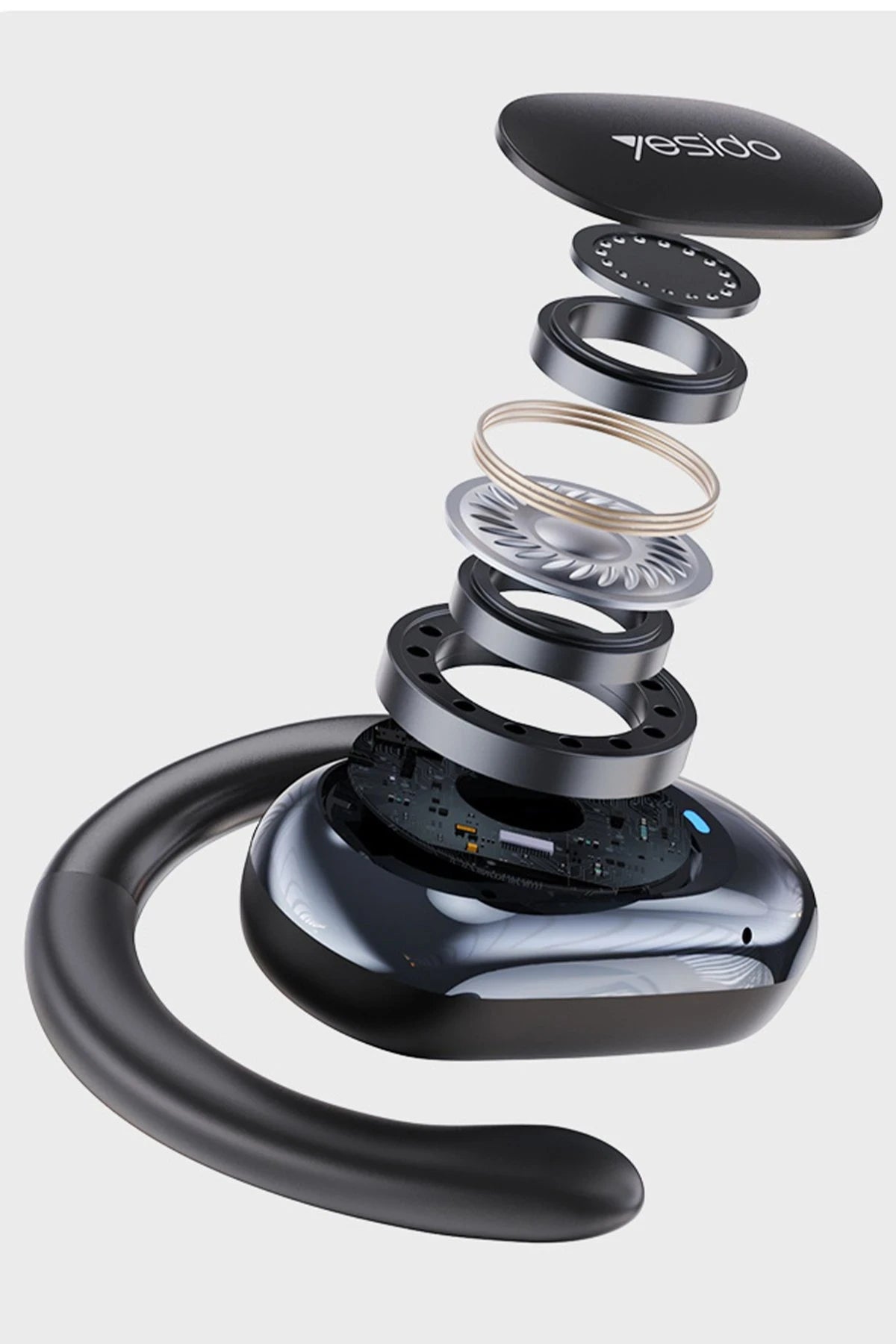 YSP13 – BT 5.3 Air-Conduction TWS Earphones | LED Güç Göstergesi & Uzun Pil Ömrü