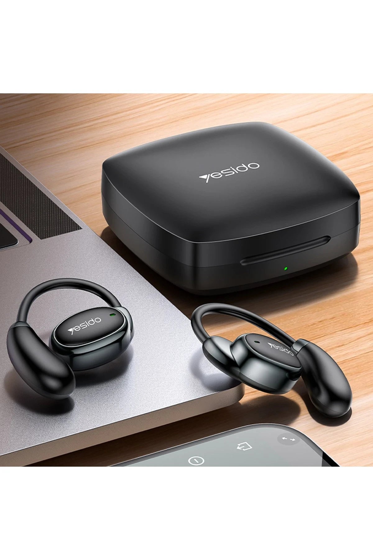 YSP19 – BT 5.4 IPX5 Open-Ear Bluetooth Kulaklık | 6 Saat Oynatma & 30 Saat Toplam Pil