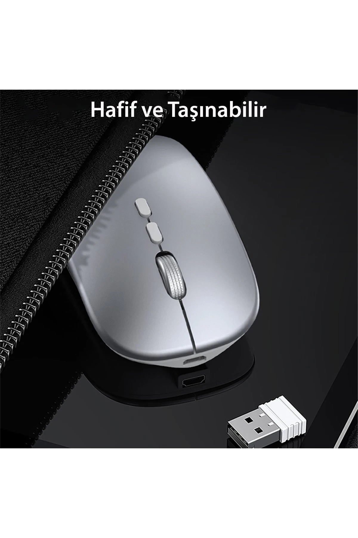 KB15 2.4G Ergonomik Kablosuz Mouse