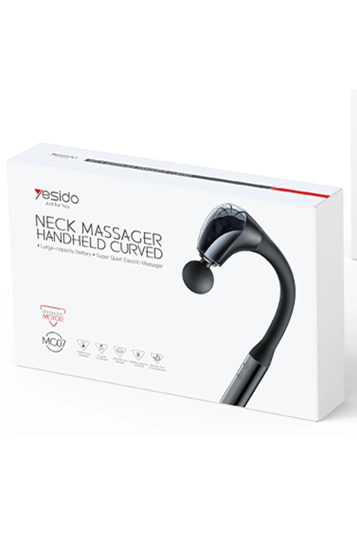 MG07 4 Adet Değişir Başlıklı 5 Seviyeli Masaj Aleti