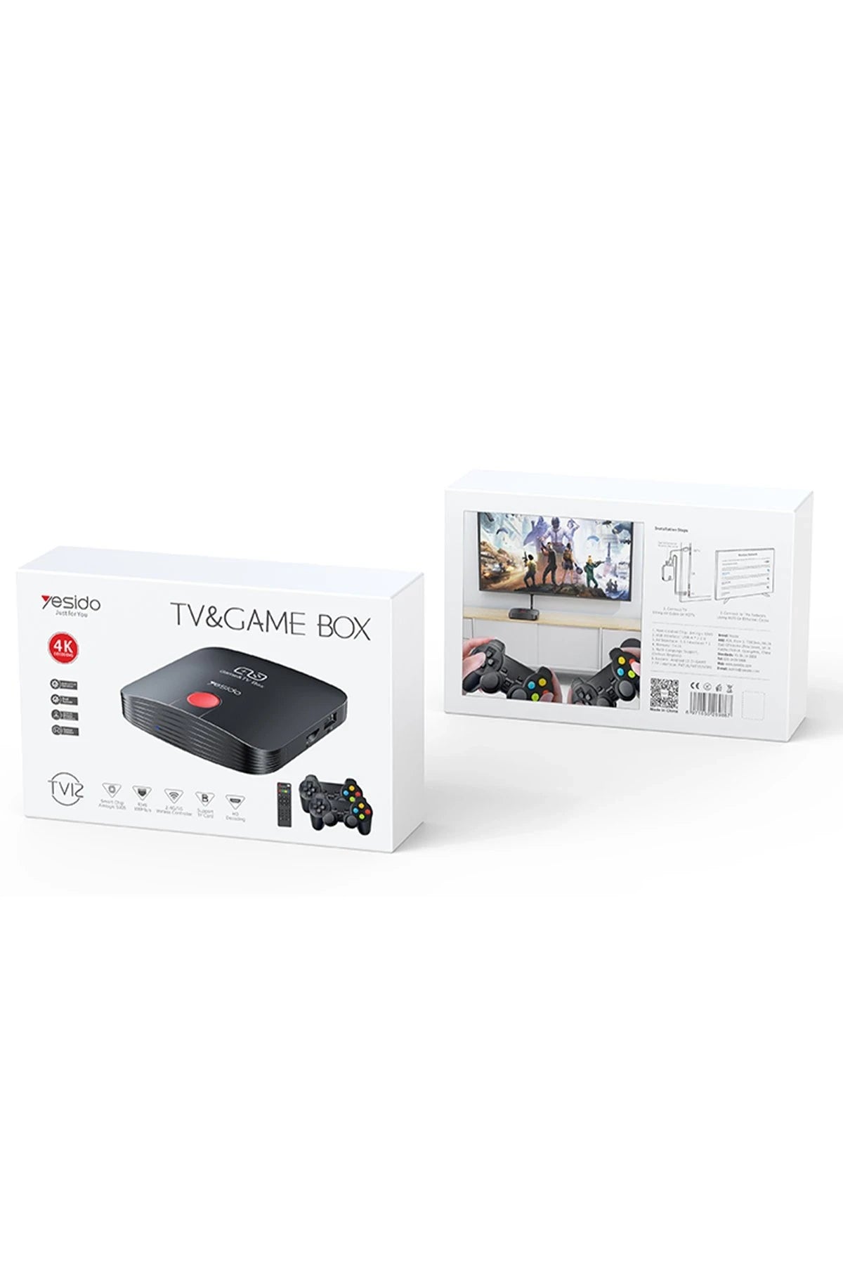 TV12 4K Wifi Android TV Box